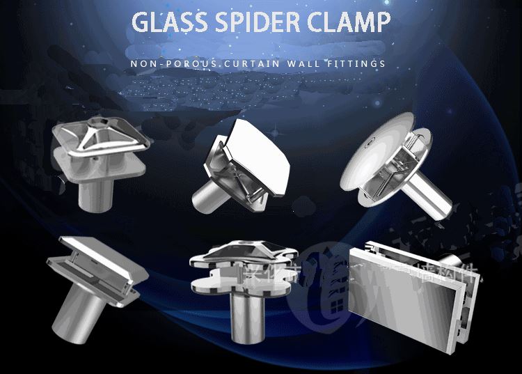 Stainless Steel Spider Clamp without hole Stainless Steel Spider Clamp without hole