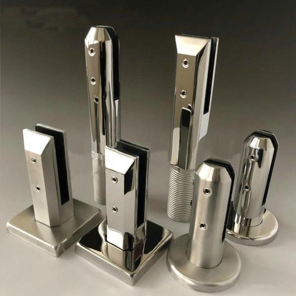 Frameless pool fence balustrade round spigot glass hardware Frameless pool fence balustrade round spigot glass hardware