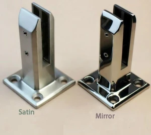 Безрамочный стекло Балустрейд Spigots