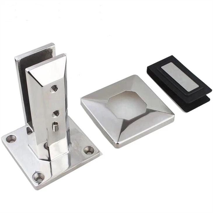 Frameless Glass fencing spigots